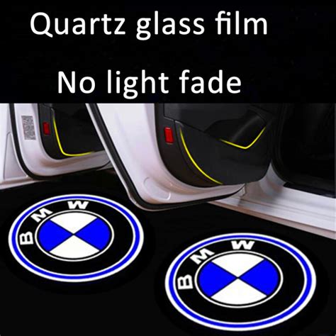 BMW led door lights projectors logoX2 » addcarlights