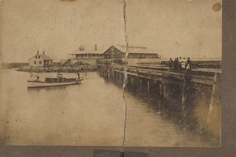 1889 Photograph of the Castle Pinckney Depot | Castle Pinckney - Charleston SC