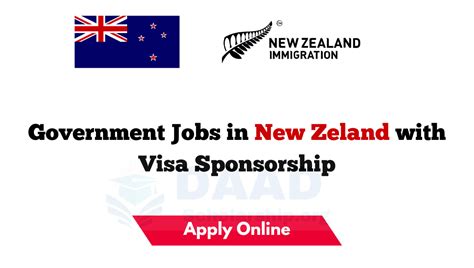 New Zealand Government Jobs Visa Sponsorship For Foreign 2024