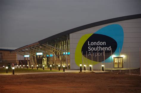 Southend Airport - original new terminal at dusk | It's Sout… | Flickr