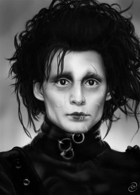 Edward Scissorhands by Anastasja-A-Art on DeviantArt