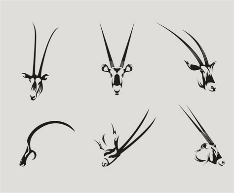 Download Free Oryx Head Vector Vectors and other types of Oryx Head Vector graphics and clipart ...