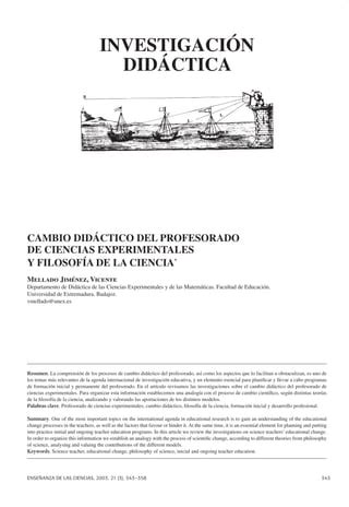 Investigacion didactica | PDF