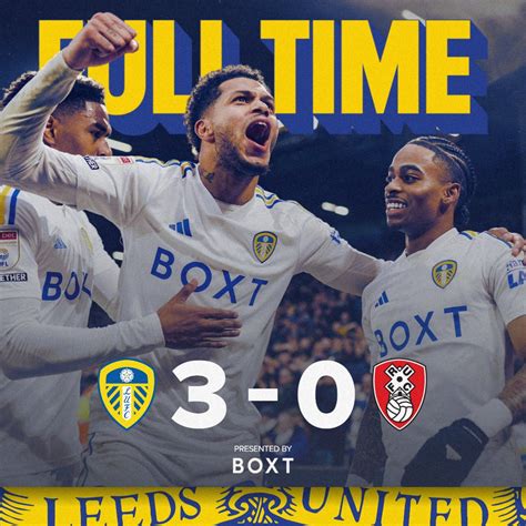 Highlights and goals of Leeds United 3-0 Rotherham United in EFL ...