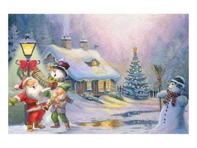 Christmas Scenes Prints at AllPosters.com | Christmas scenes, Christmas ...