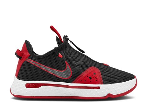 Nike Paul George Pg 4 - Basketball Shoes in Black/University Red/White (Red) for Men - Save 59% ...