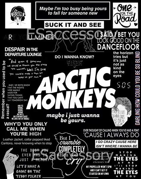 Arctic Monkeys Poster Printable Digital Poster Wallart High Resolution Home Decor Printable Art ...