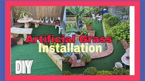 How to Install Artificial Grass for Beginners | DIY Synthetic Grass #artificialgrass - YouTube