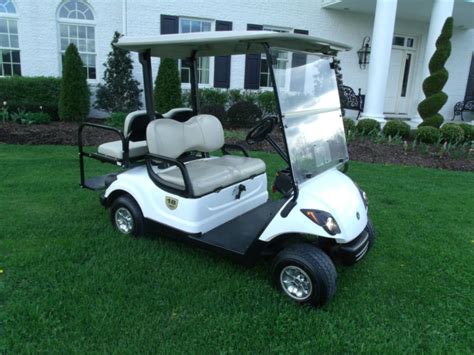 Gas Yamaha Drive Golf Cart 4 Seater With Lights Roof And Windshield ...