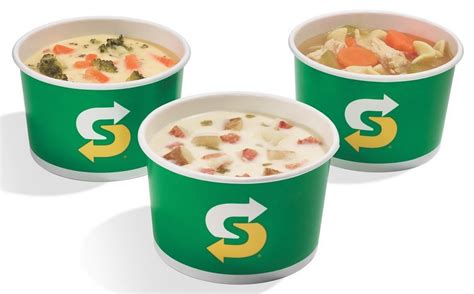 Subway Unveils New Broccoli Cheddar Soup, Homestyle Chicken Noodle Soup ...