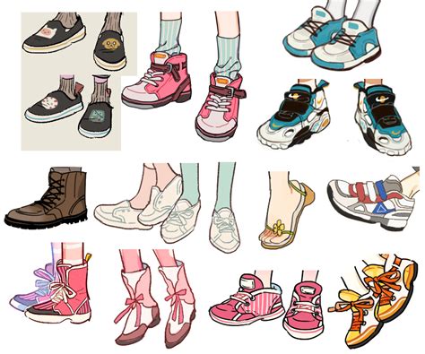 cute drawings of shoes - sebastianhaun