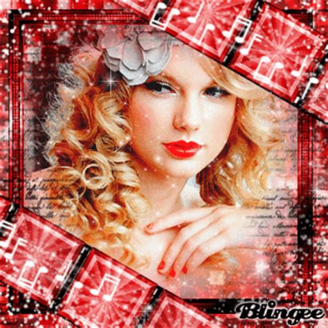 Taylor Swift -Red- Sparkles- Glitter - Picture #119838064 | Blingee.com