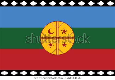 Mapuche Flag People Land Mapuche Group Stock Vector (Royalty Free) 1764113168 | Shutterstock ...