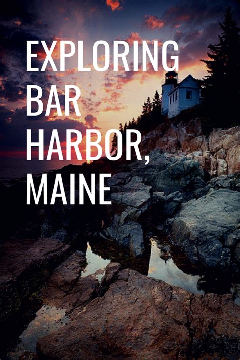 Exploring Bar Harbor, Maine | Fall Foliage Tours Travel Blog