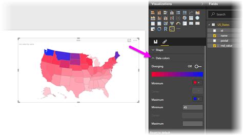 Power Bi Map Color Gradient