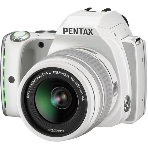 Pentax K-S1 DSLR Camera with 18-55mm Lens (White) 06459 B&H