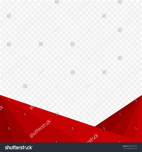 Abstract Red Geometric Design Template Background Stock Vector (Royalty Free) 462205792 ...