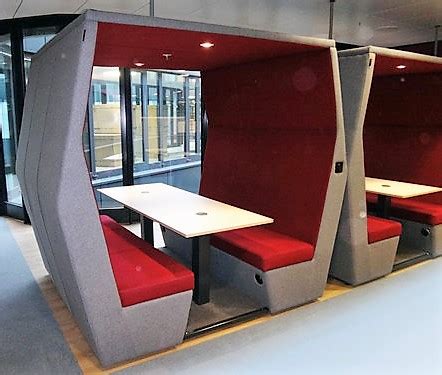 Office Booths in the Meeting Booths Range - Call Centre Furniture