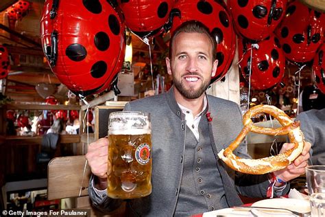 Harry Kane enjoys Oktoberfest celebrations in Munich just 24 hours ...