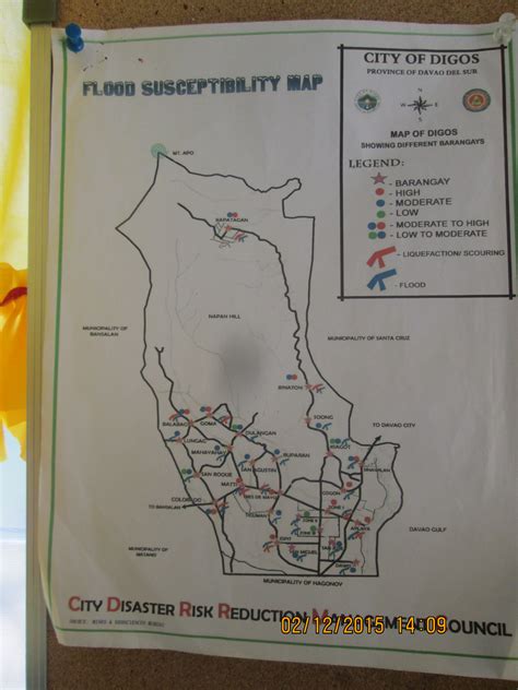 File:Flood Susceptability Map of Digos City.JPG - Philippines