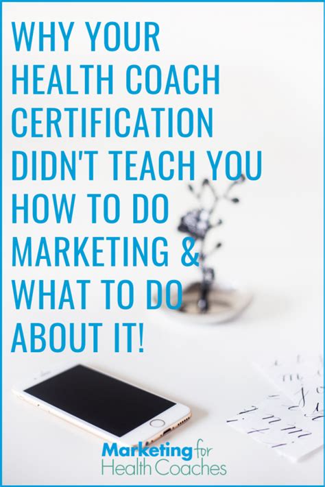 Your health coach certification didn't teach you how to do marketing | MFHC