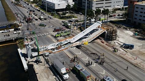 Florida bridge collapse caught on dashcam video from the highway | Fox News