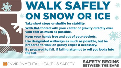 Walk Safely on Snow and Ice | Environmental Health & Safety