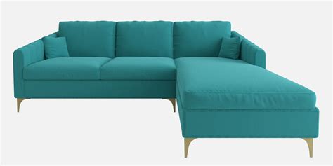 Turquoise Sectional Sofa With Chaise | Baci Living Room