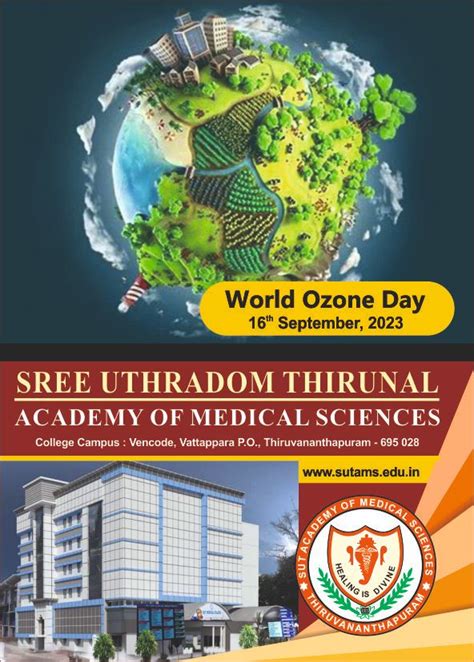 World Ozone Day – 2023 – SUT Academy of Medical Sciences