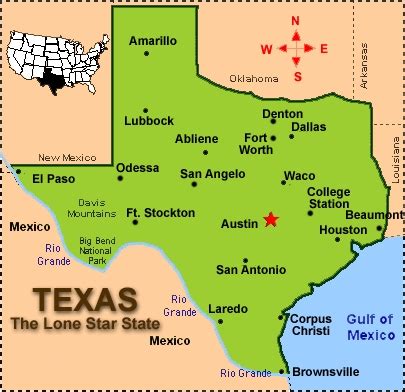 Map Of Major Cities In Texas – Map Of California Coast Cities