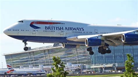 Heavy Arrivals Runway 09L Plane Spotting at London Heathrow Airport ...