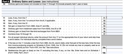 IRS Form 4797 Instructions - Sales of Business Property