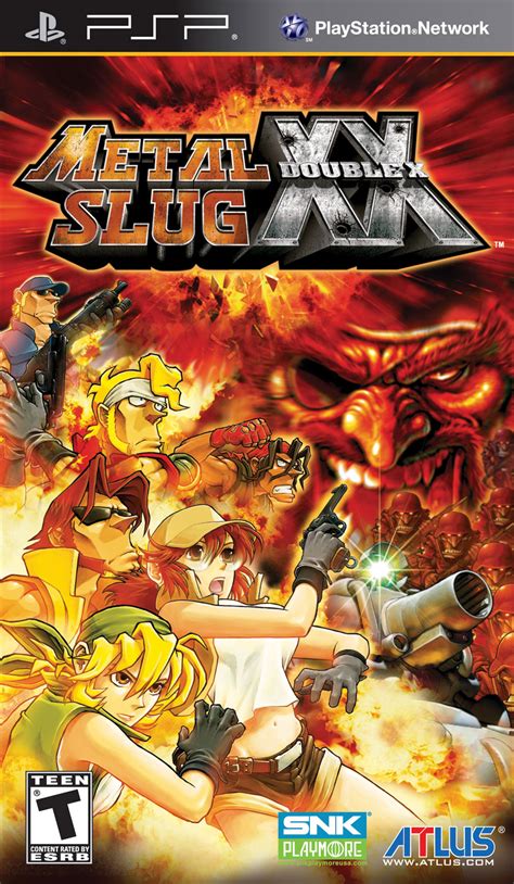 Metal Slug XX PlayStation Portable (PSP) ROM / ISO Download - Rom Hustler