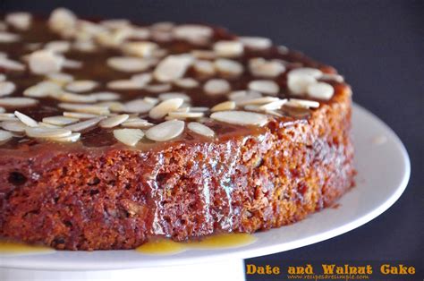 Date and Nut Cake | A stir and bake batter that steals the show!