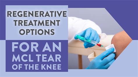 Regenerative treatment options for an MCL tear of the knee | Dr Geier