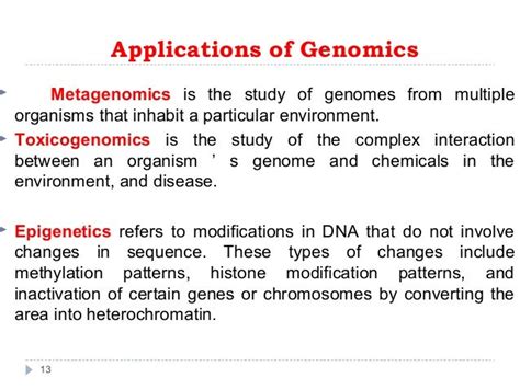 genomics and system biology