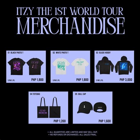 Itzy checkmate world tour manila merch pasabuy, Hobbies & Toys ...