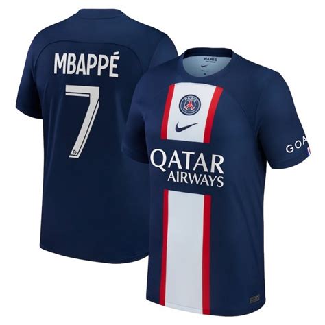 MAILLOT PSG DOMICILE 2022 2023 KYLIAN MBAPPE | Foot Soccer Pro