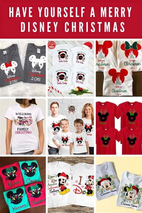 Disney Christmas Family Shirts {Go matching for your vacation!}