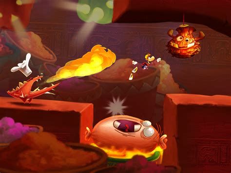 Rayman Fiesta Run coming to mobile formats, screens & trailer here - VG247