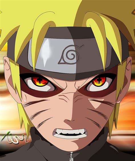 Naruto Nine Tails Mode Eyes, sage mode eye HD phone wallpaper | Pxfuel