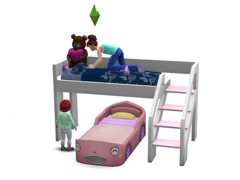 Functional Toddler Bunk Bed - The Sims 4 Catalog