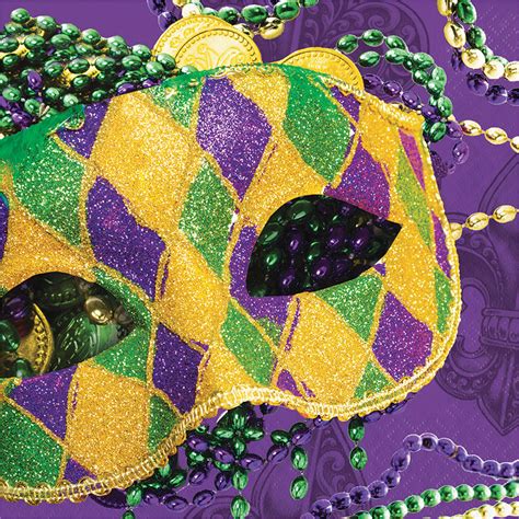 PARTY TABLEWARE & DECORATIONS - HOLIDAYS - MARDI GRAS - Mardi Gras ...