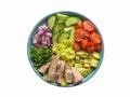 Tuna nicoise salad - Free Stock Image