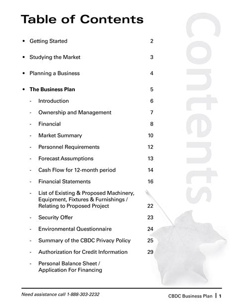 Business Plan Template Free Printable - Printable Templates