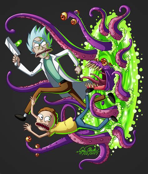 Rick and Morty - Portal Problem by Sawuinhaff on DeviantArt