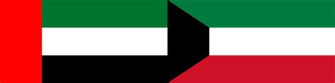 UAE Flag Vs Kuwait Flag - What's the Difference?