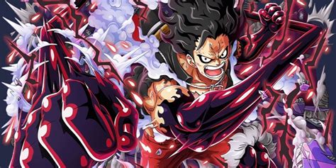 One Piece's Luffy Cuts Loose in Epic New Statue of Gear 4th Snakeman