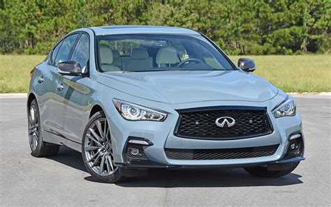 2021 Infiniti Q50 Red Sport AWD Review & Test Drive : Automotive Addicts