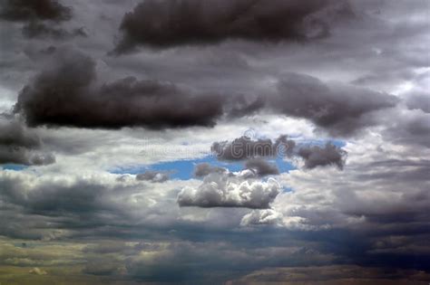 Summer storm clouds stock image. Image of soft, clouds - 5410659